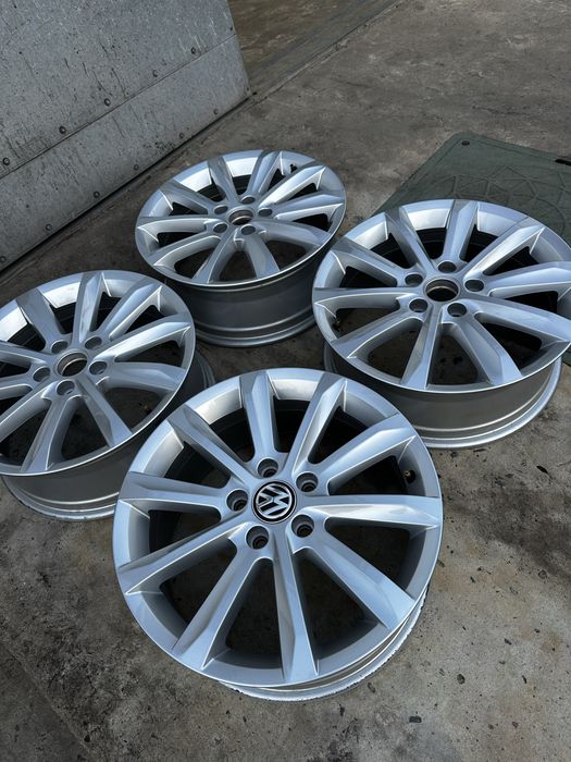 Диски Volkswagen R17 5/112 +Датчики тиску  Golf Passat CC Audi Skoda