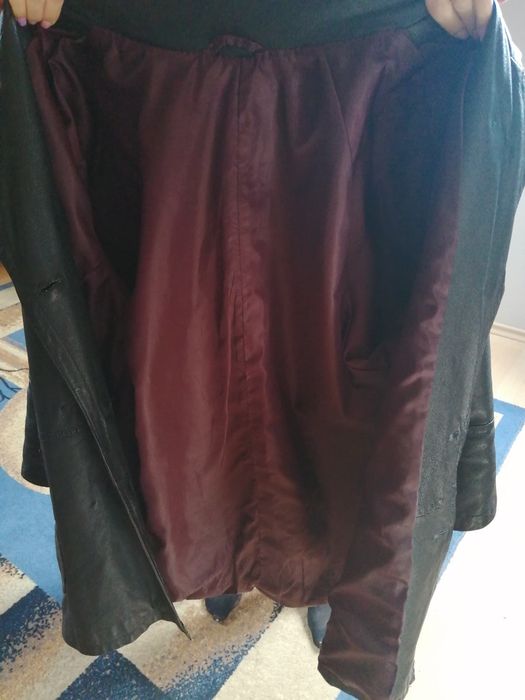 Ładna Duża Kurtka skóra naturalna 4XL