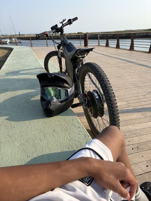 Bike Elétrica 72V 35Ah Motor 3000W