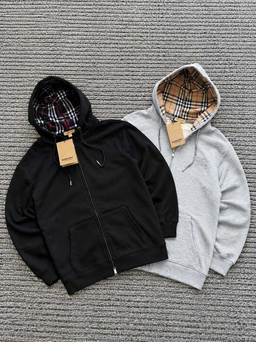 ‼️АКЦІЯ‼️ Зіп Худі Burberry | Cipa кофта барбері | Чорна зіпка барбері | Худі | Кофта
