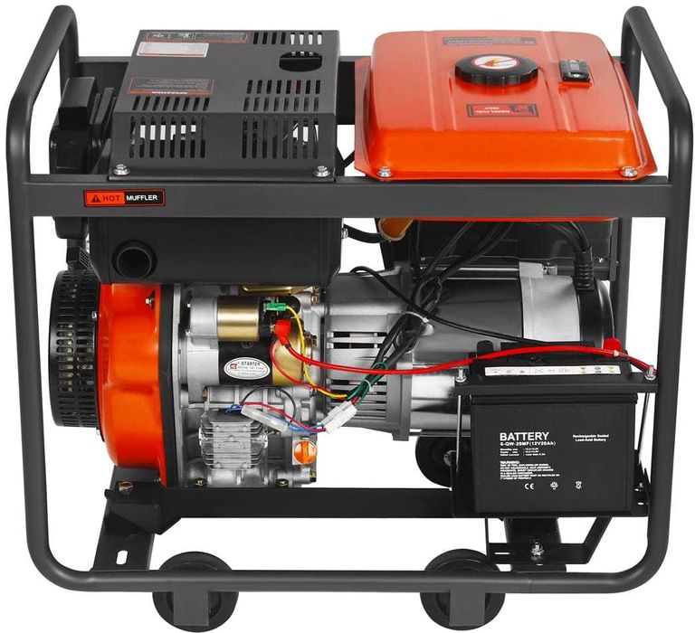 Agregat Prądotwórczy Generator Diesel 3Fazowy Kraft 230V/400V 7,5KW