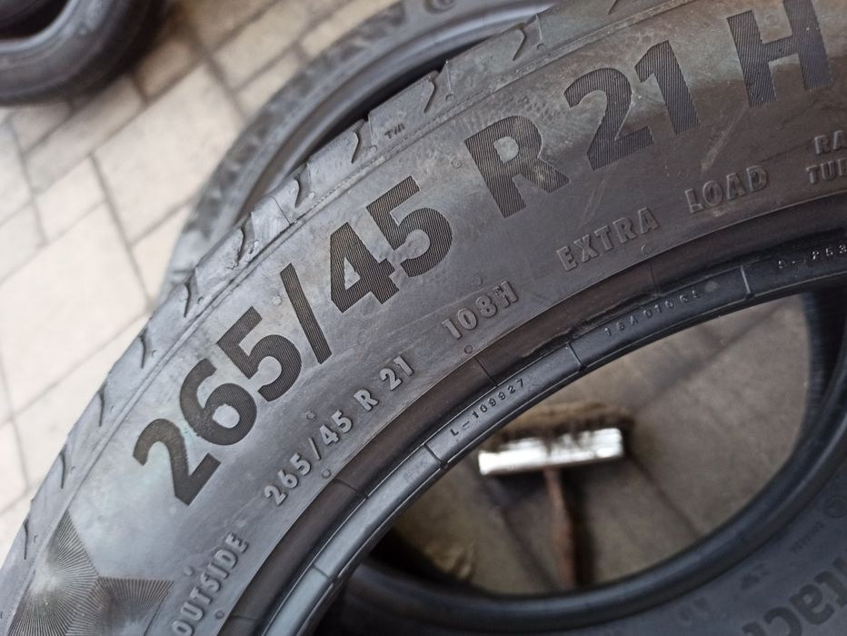 Летняя резина ПАРА 265/45 R21 Continental Premium Contact 6