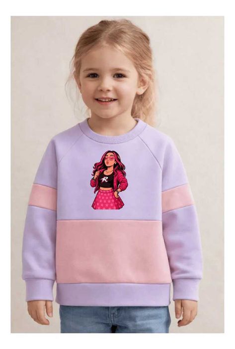Moletom Infantil Lilás Flanelado para Menina Entre 8 a 10 Anos  PRONTA ENTREGA