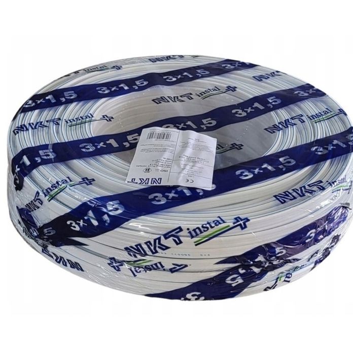 YDYp NKT 3x1,5 750V 2x100m - nowe