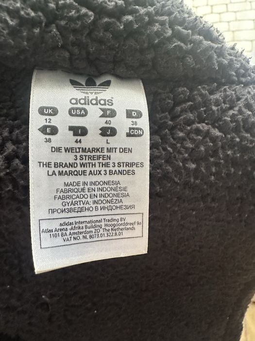 Kurtka adidas z futerkiem