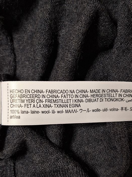 Шерстяной джемпер MASSIMO DUTTI