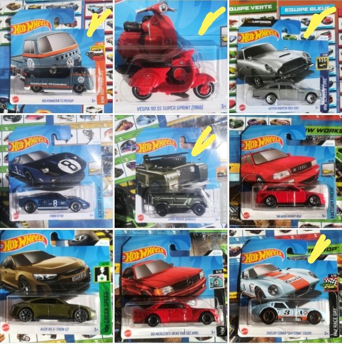 Hot Wheels Diversos 3,50