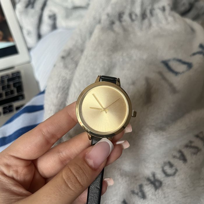 czarny zegarek house