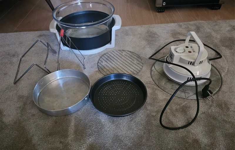 Forno ventilado cozinha sem gordura