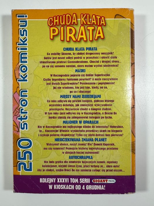 Chuda klata pirata / Gigant Poleca / Komiks nr 35 / rok 2003