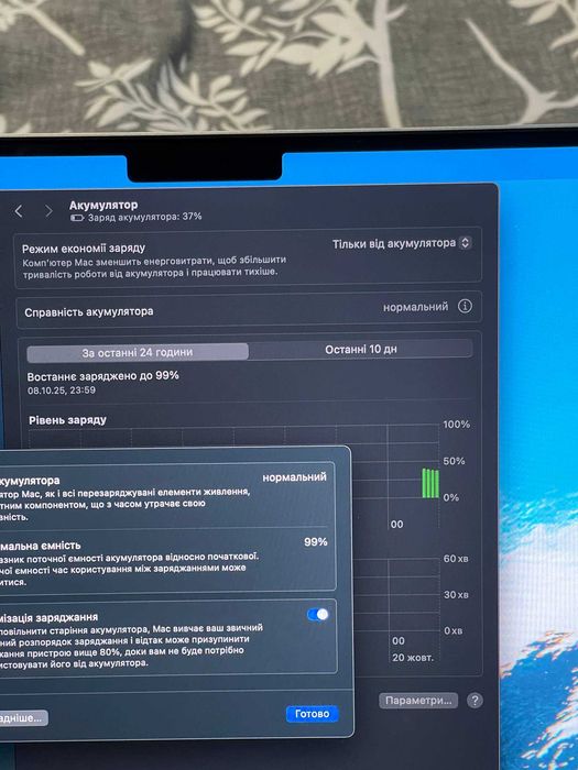 Macbook Pro 16 2021 Silver / M1 Pro / 16GB RAM / 512GB