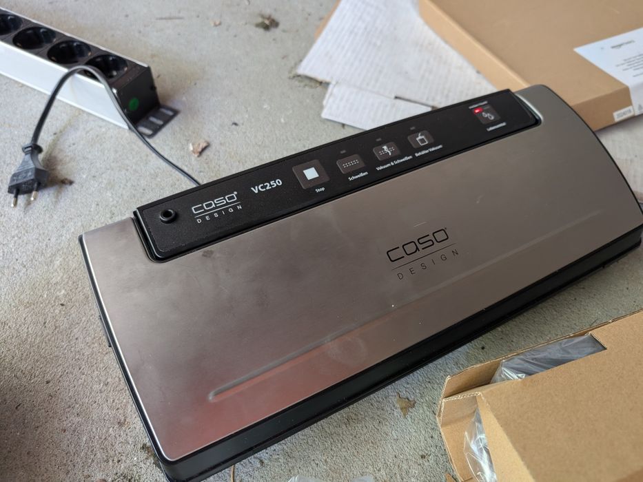 zgrzewarki próżniowej Caso VC 250 Vacuum System.