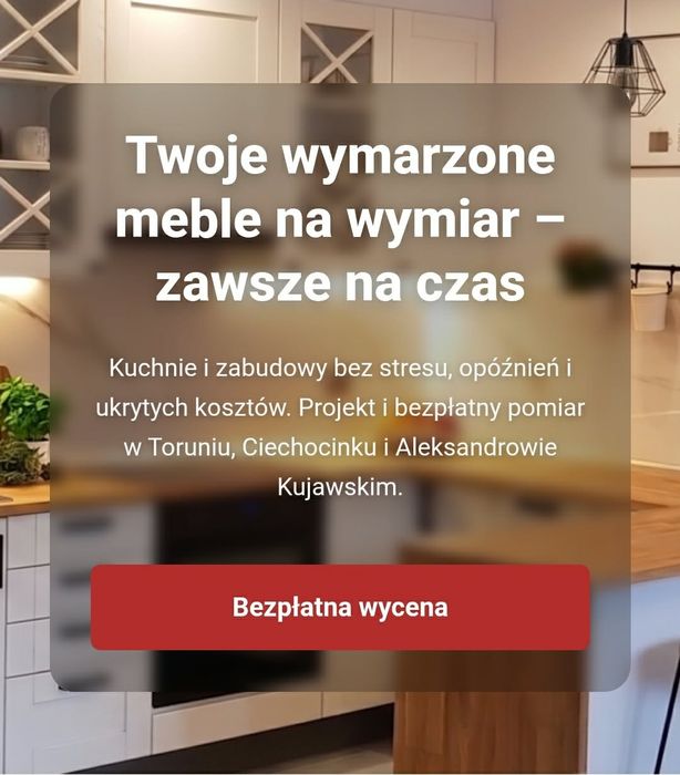 Meble na wymiar, Szafy,  Kuchnie, Zabudowy wnęk, garderoby itp.