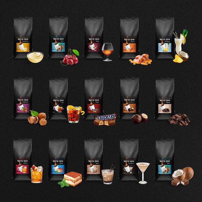 Розчинна кава Тірамісу Кофе со вкусом Карамель Ароматизована кава