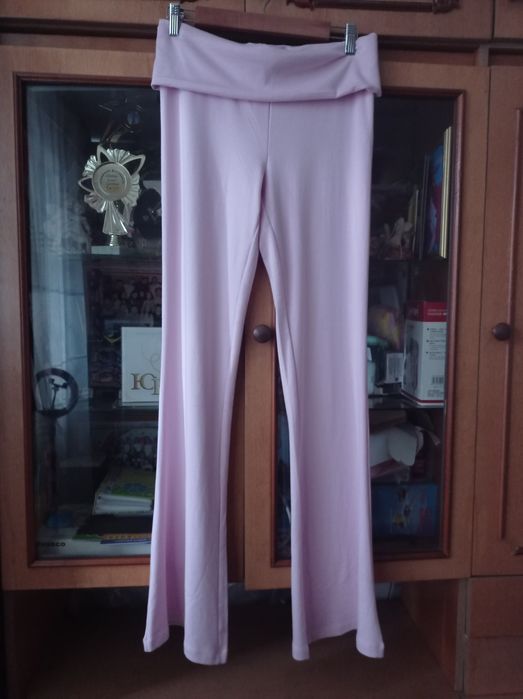 Штанішки кльош рожеві