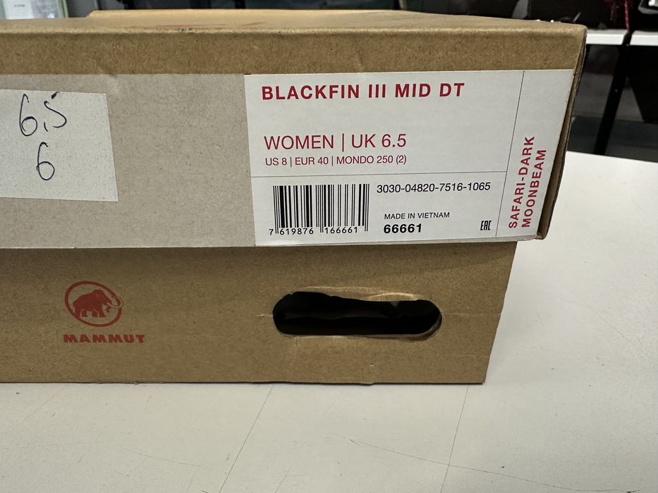 Черевики жіночі для туризму  Mammut Blackfin III Mid DT 2025