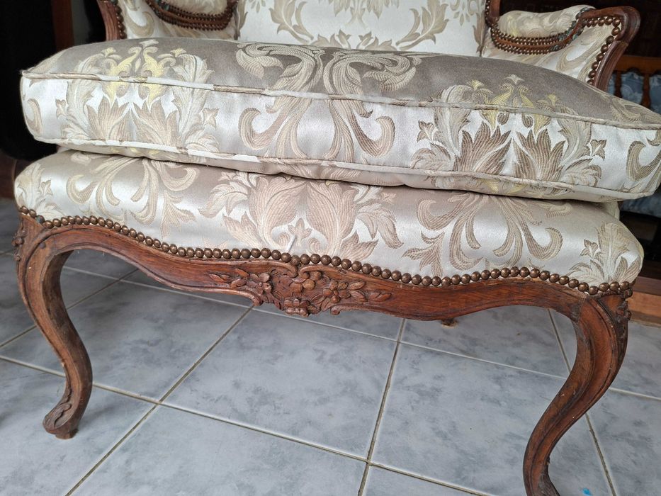 Poltronas ou Par de Bergères - armchairs in the Louis XVI style - em São Miguel Açores