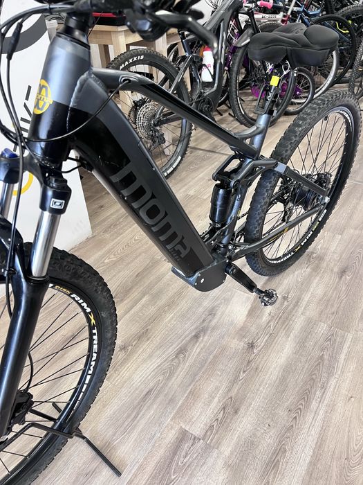 Bicicleta eletrica MOMA E-MTB Suspensão Total 29”