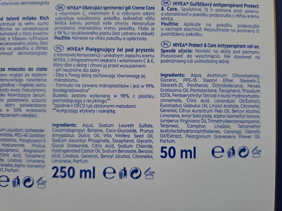 NIVEA Zestaw Prezentowy Pampering Moments of Joy