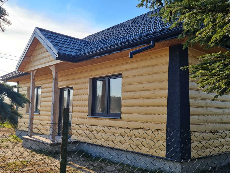 DESKA elewacyjna PÓŁBAL Z WARKOCZEM 220X28 mszenie góralskie PRODUCENT