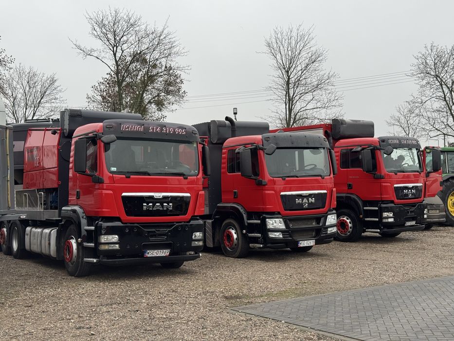 Usługi - MOBILNA MIESZALNIA PASZ - Gniotownik, Śrutownik BUSCHHOFF