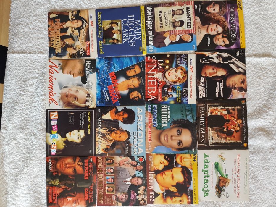 Kolekcja 70 filmów DVD+ gratis
