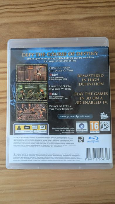 Jogos PS3 - Prince of Persia Trilogy