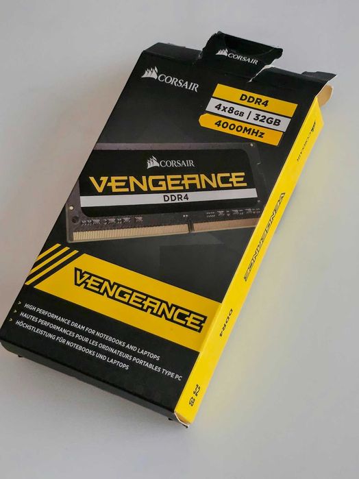 Corsair Vengeance SODIMM 8GB DDR4 4000 (PC4-32000): 3 700 грн
