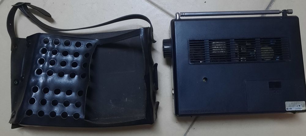 Vintage CONION Rádio Transistor, Feito No Japão, Retrô, Era Espacial