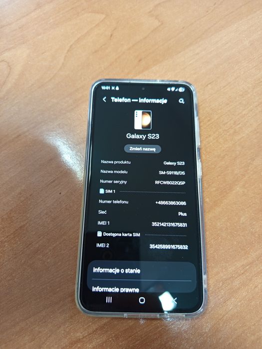 Samsung Galaxy S23 5G 256 GB – kolor kremowy | Idealny