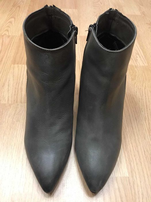 Ботинки кожаные Moda in pelle ботильоны полу сапоги Р.40-41 ст.26,5см