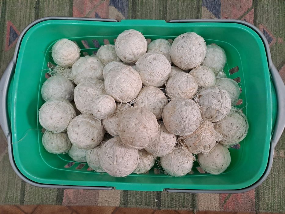 Linho - novelos de linho 100% puro