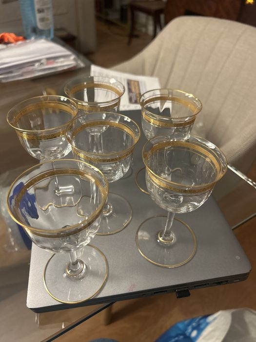 Copos Antigos em Cristal e Copos Conhaque