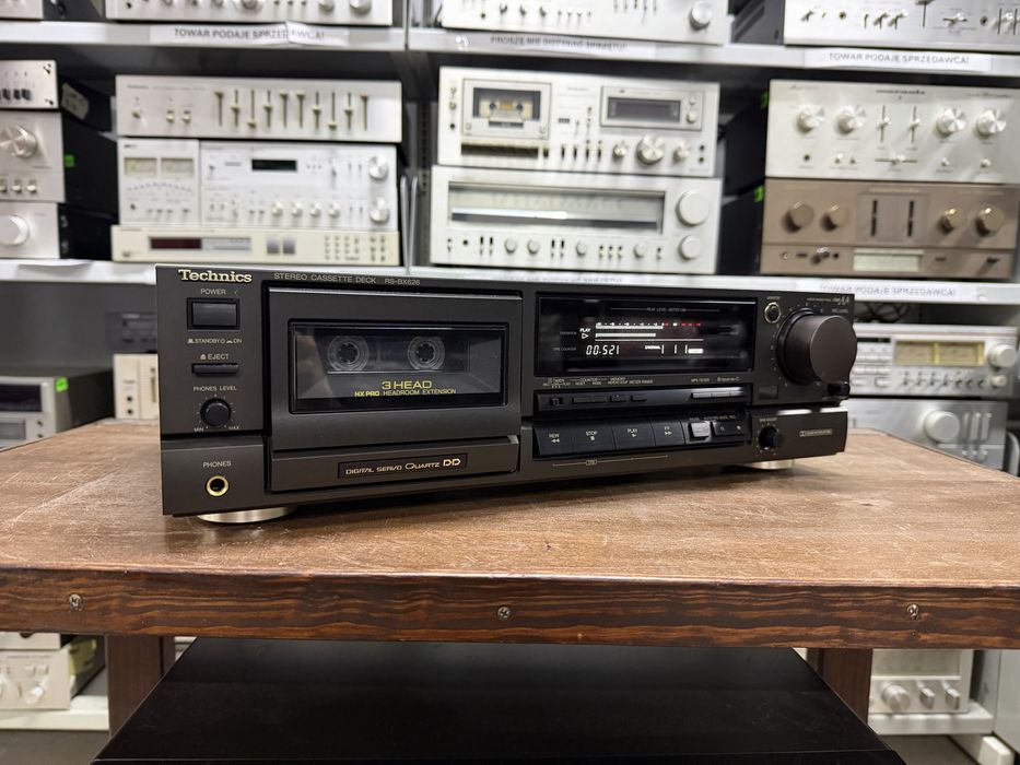 ‼️ Magnetofon kasetowy Technics RS-BX626 Direct Drive, 3Head, Audio Room