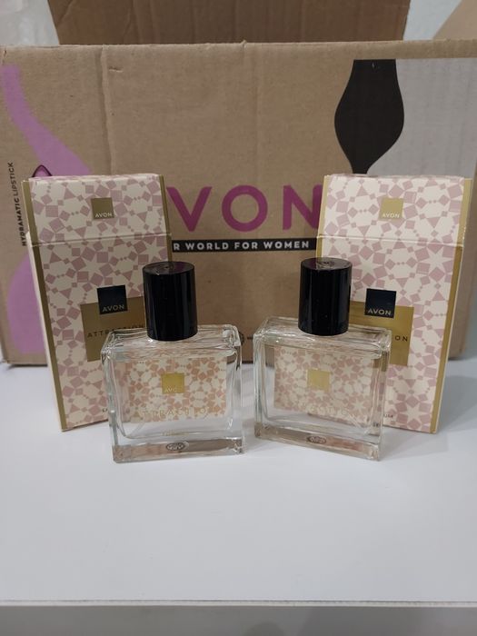 2 x perfumy Avon Attraction for her dla niej 30 ml