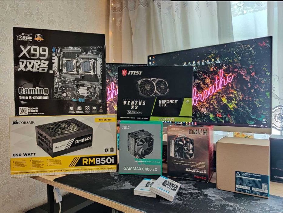 Потужний комп'ютер для 3D рендерингу та ігор (3ds Max, Corona Render)