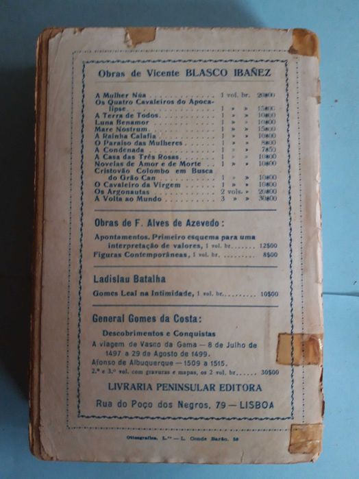 Livro Ref Par 2- Os 4 Cavaleiros do Apocalipse - Vicente Blasco Ibañez