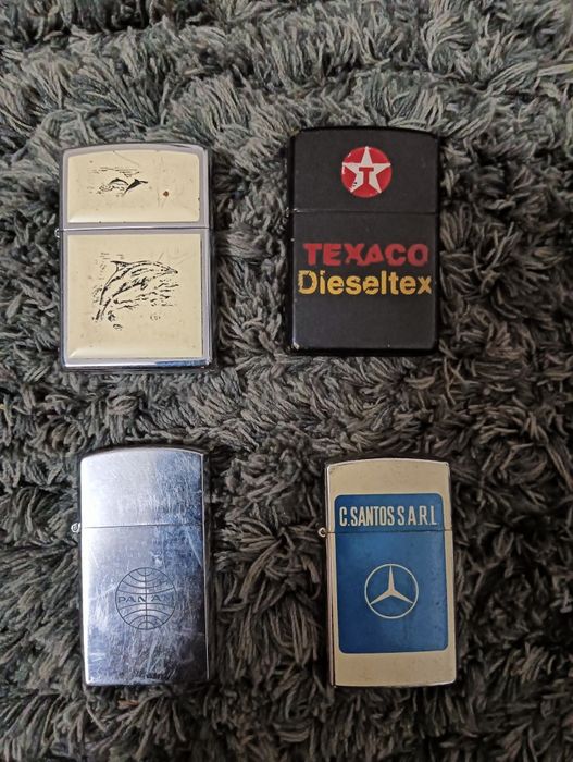 Vendo isqueiros ZIPPO e Penguins em óptimo estado