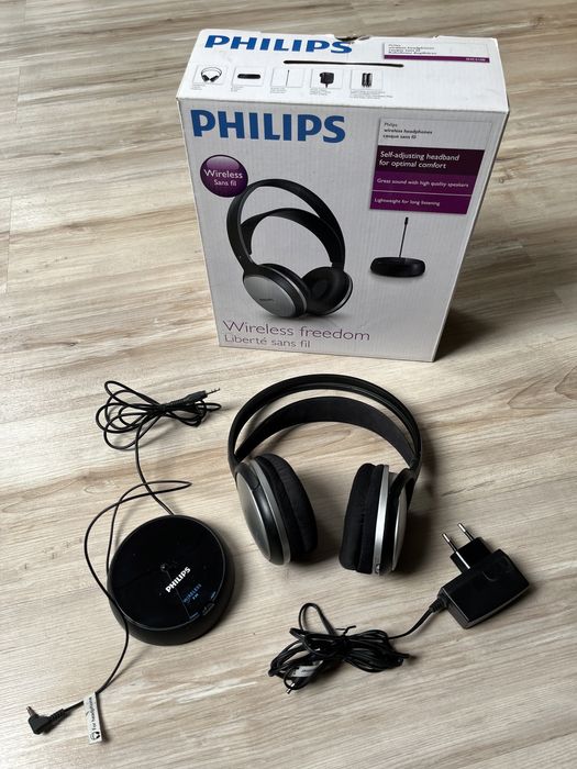 Słuchawki bezprzewodowe nauszne Philips SHC5100