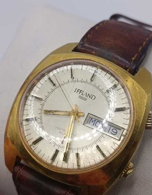 Zegarek Iffland 6589 Automatic Alarm Automatyczny 4ATU Vintage 3995/40