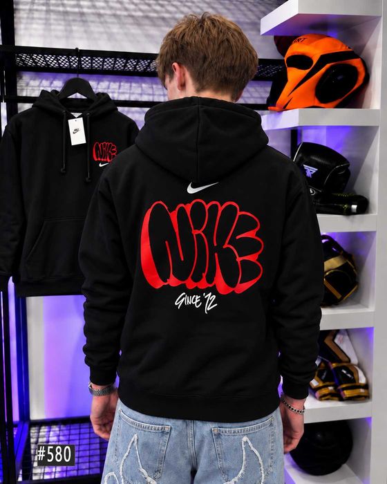 Новое Худи Nike Jordan Graphity / Толстовка Найк Джордан Чорна / XS S M L XL