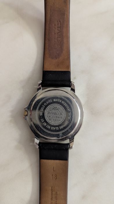 Часы Appella швейцарские, годинник swiss sapphire