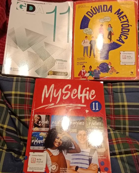 Livros escolares 11° ano