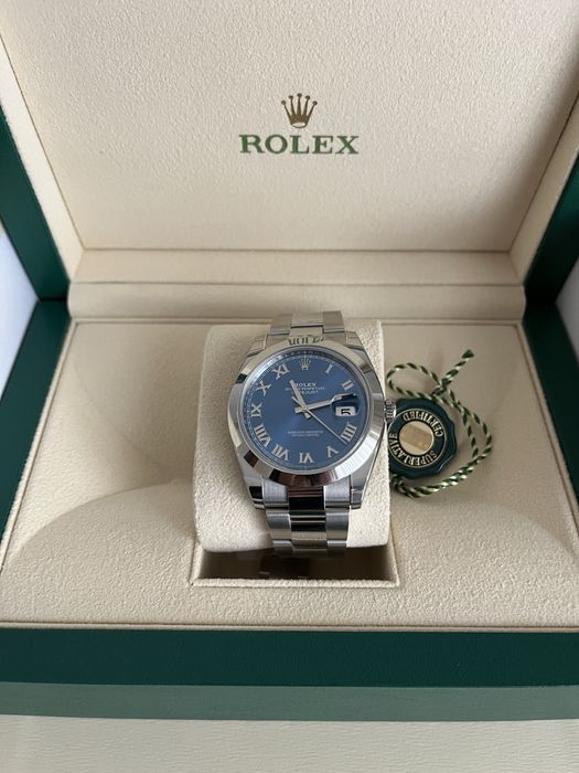 Rolex date just 41 mm novo, sem utilização