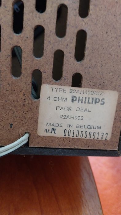 Gira-discos leitor de cassetes Philips 902