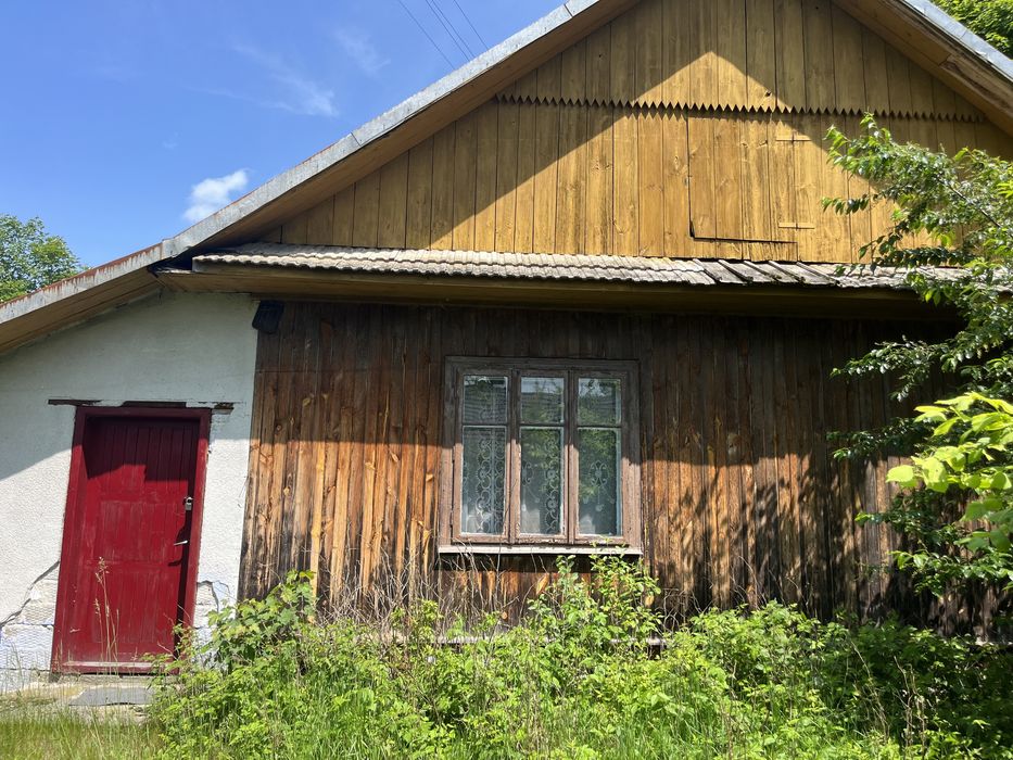 Działka , las + zabudowania ( dom, stodola, obora itd.)
