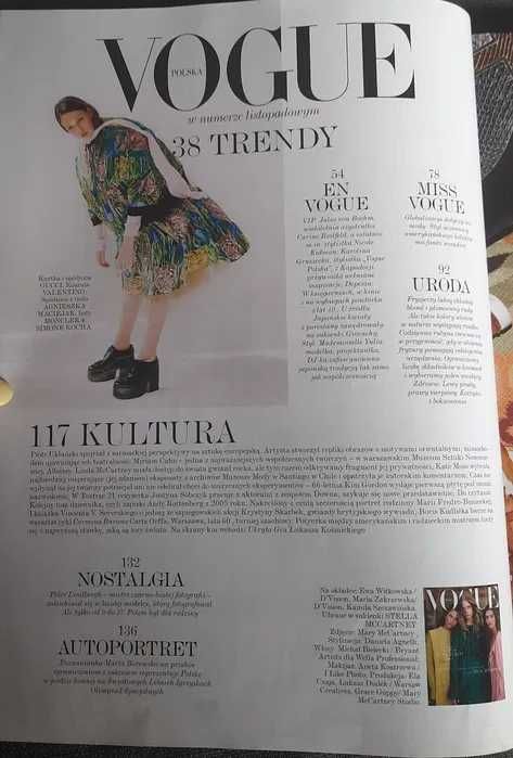 Vogue Polska nr 21 (11) listopad 2019 magazyn czasopismo