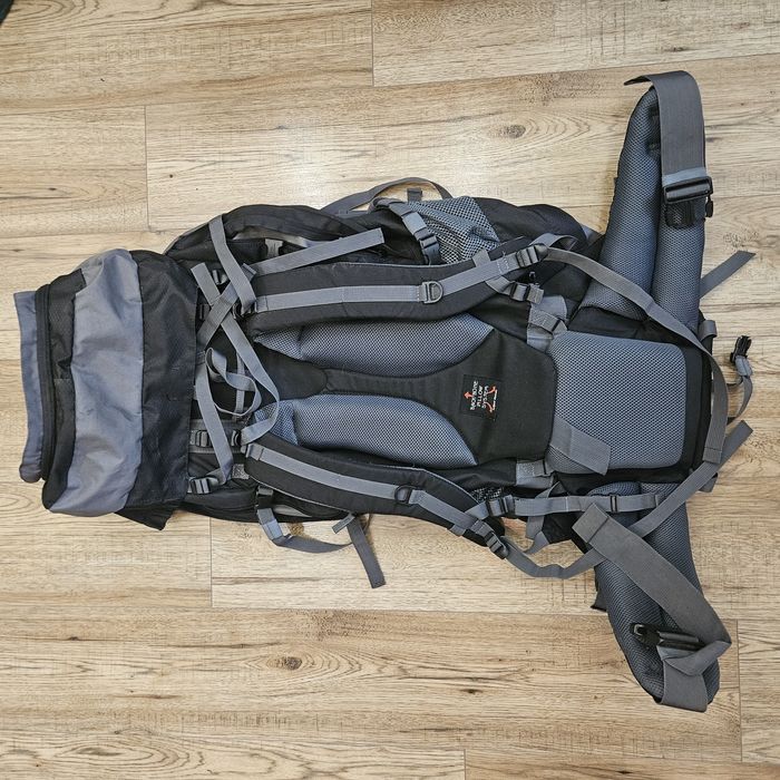 Plecak trekkingowy Fjord Nansen Nanga Parbat Solid 85+10l Black/Gray