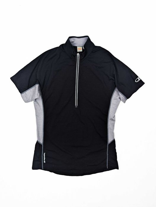 Icebreaker Merino GT czarna koszulka t-shirt M