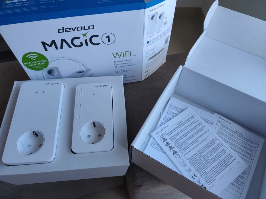Devolo Magic 1 WiFi Starter Kit (2-1-2) – Como Novo / Excelente Estado